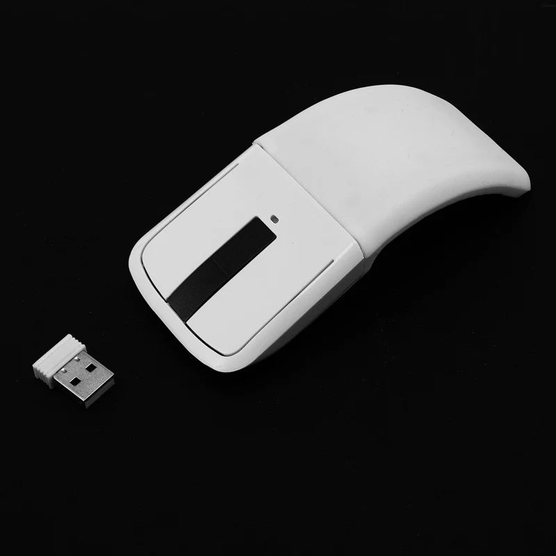 Bluetooth Folding Wireless Mouse Slim 2.4G Computer Mouse Foldable Folding Wireless Press Optical Mouse