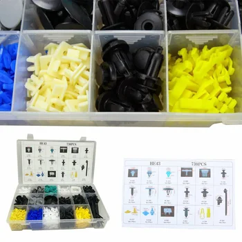 

Door trims Rivet Fastener Clips Fenders Side skirts Assortments With Box