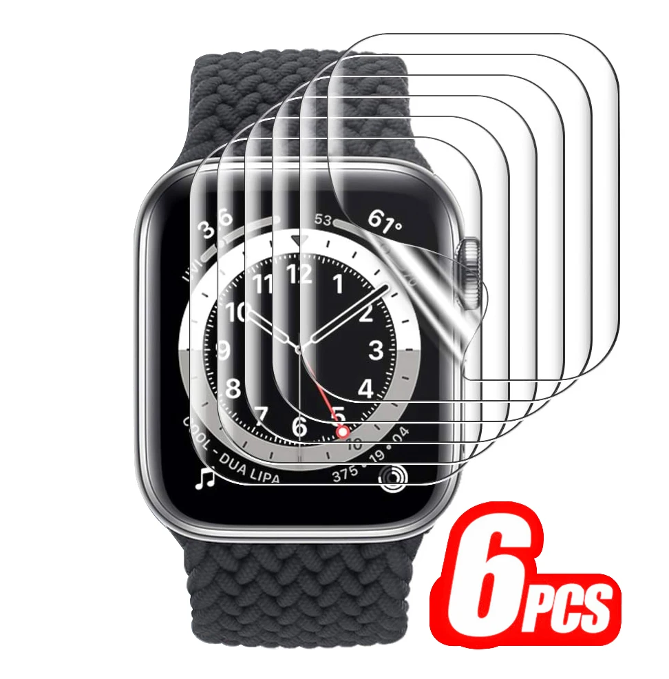 

Soft Hydrogel Film For Apple Watch Series 7 45 mm Ultra-Thin Screen Protectors Cover For Apple Watch7 41mm 45mm i Watch 7