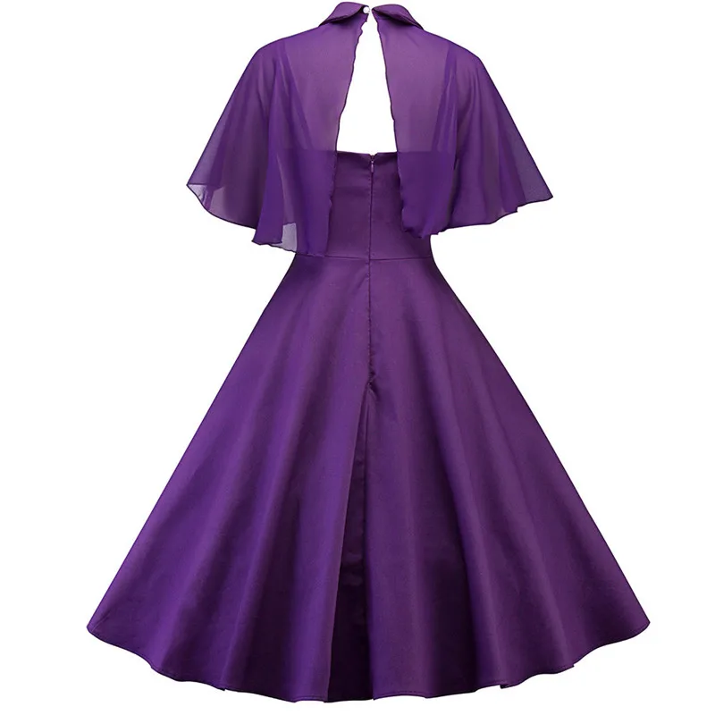 Модное летнее женское однотонное кружевное однотонное Длинное свободное удобное платье с отложным воротником и коротким рукавом Vestidos N30