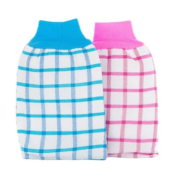 

1PC Bath Gloves Exfoliating Gloves Shower Bast Wisp Skin Spa Massage Body Scrubber Glove Washcloth Bath Cleaning Brush For Body