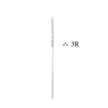 100pcs 3R Tattoo Needles For Permanent Eyebrow and Lip Munsu Beauty Makeup 0.4mm Independent Package Free Shipping