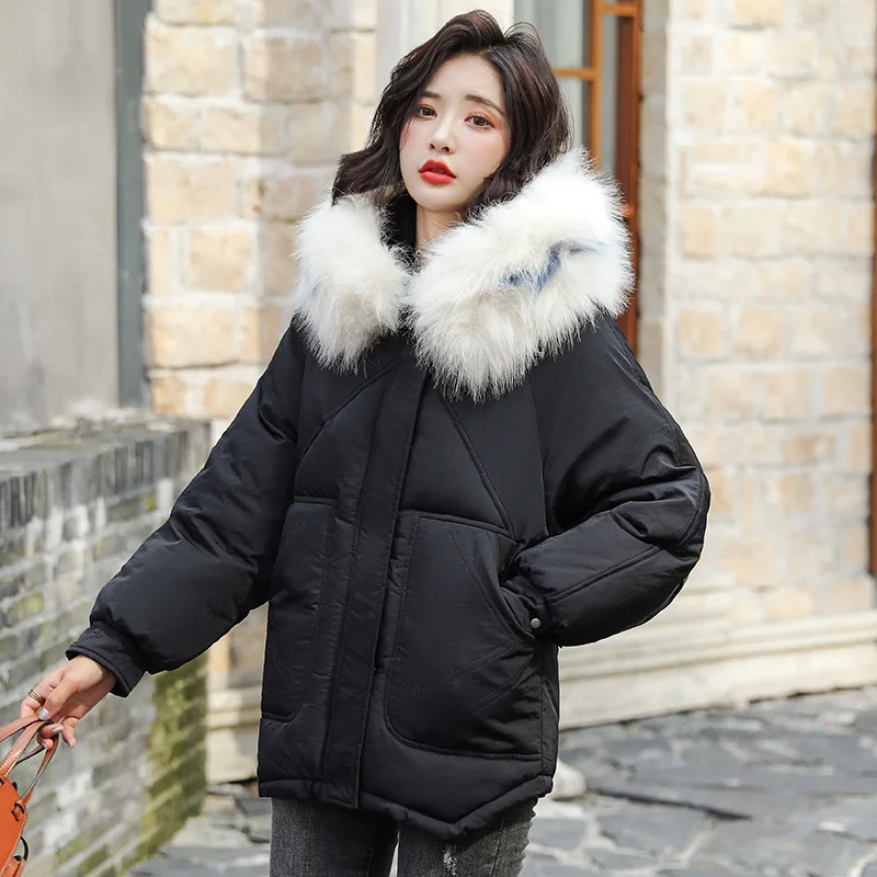 

Short Cotton-padded Clothes Women's 2019 Hot Selling Students Fashion Slim Fit Cotton-padded Jacket Coat Manufacturers Wholesale
