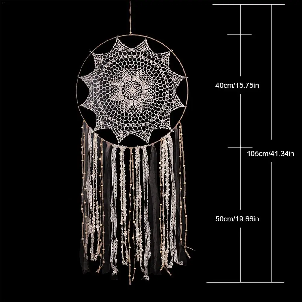 Dream Catcher Silver Hanging Wind Chime Hanging Ornaments Fantasy fairy wind sun flower home decoration