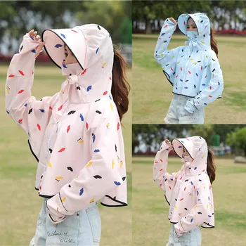 

Summer Women Sun Hats UV Protection Face Neck Cover Camping Fishing Cap Outdoor Sport Hiking Mask Hat Beach Casual Visor Hat