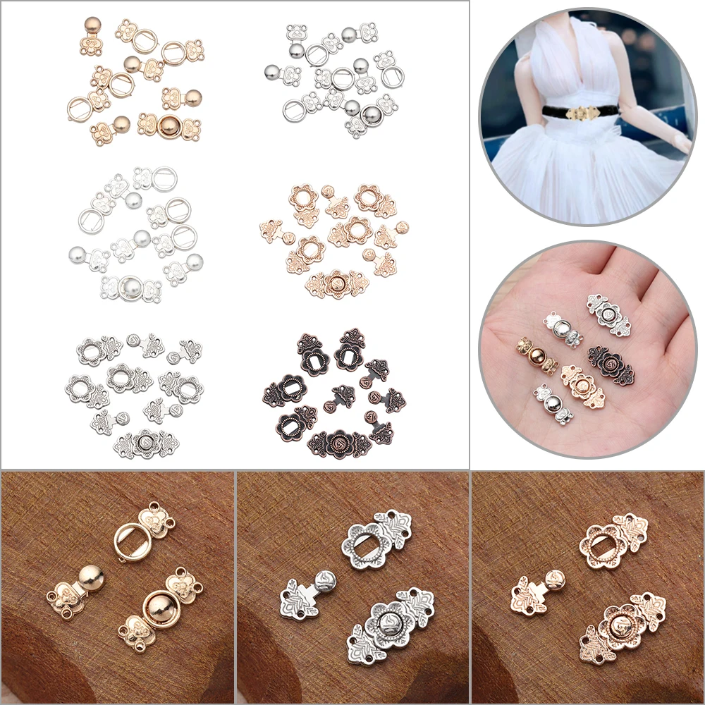 Mini Metal Buckle for Dolls Bags Shoes DIY Accessories