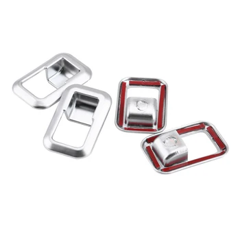 

5pcs Window panel trim Set Interior Car Auto Decal Decoration Silver New