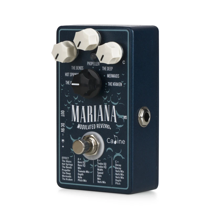 Efeito de Guitarra Caline Mariana Modulada Reverb Digital Pedal Acessórios Guitarra Cp-507 - Image 2