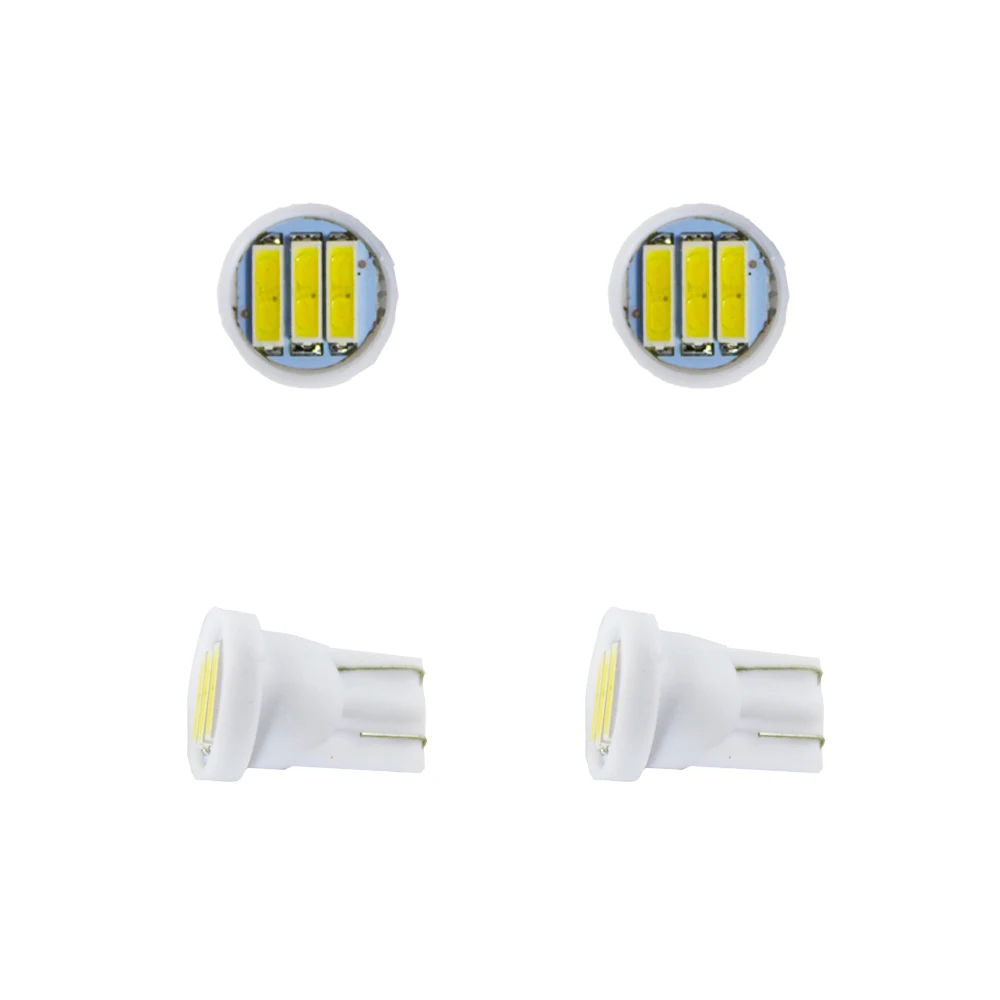 4 шт. W5W 3 7014 SMD автомобильный T10 светодиодный 194 168 сменный клиновидный обратный