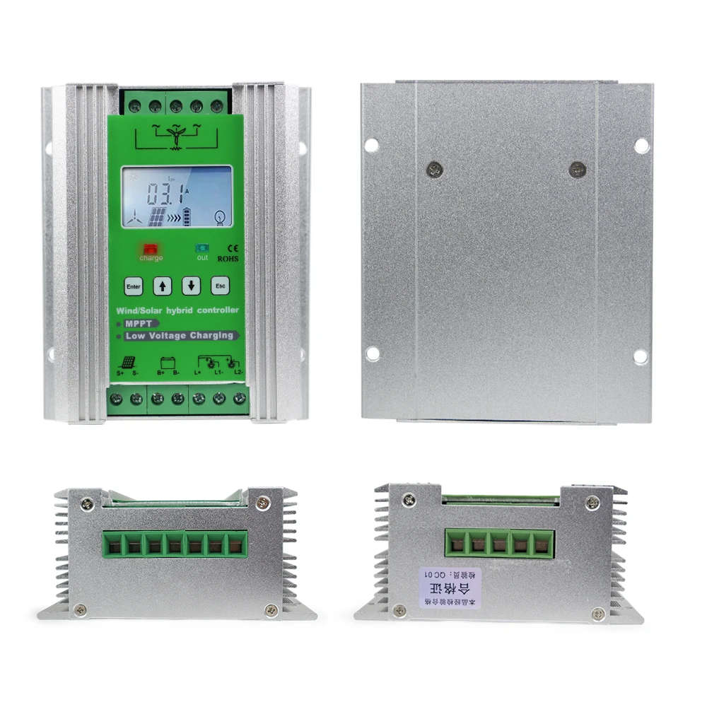 Redresseur éolien Régulateur Charge éolienne 12/24V - Protection IP67 Kit énergie éolienne