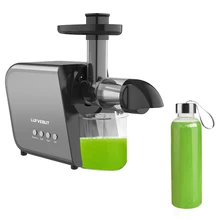 

LUFVEBUT Masticating Juicer, Slow Juicer Extractor Anti-drip Mouth, Quiet Motor, Ideal for Nutrient Fruit and Vegetable Juice