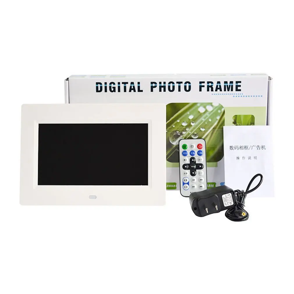 

7 Inch Led Backlight Hd Full Function Digital Photo Frame Electronic Album Photo Desktop Photo Album Music Video