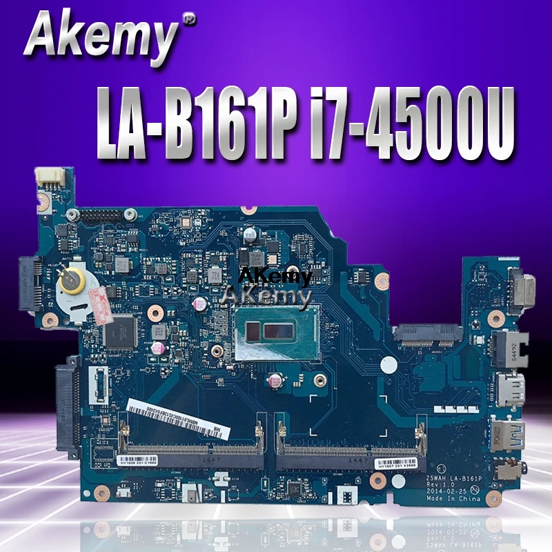 LA-B161P материнская плата для ноутбука For Acer Aspire E5-571P E5-571 E5-531 E5-571G Z5WAH I7-4500U
