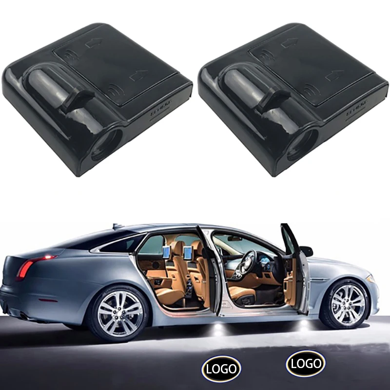 1PC Universal Wireless Car Door Welcome Logo Light Projector LED Laser Lamp For BMW Mazda