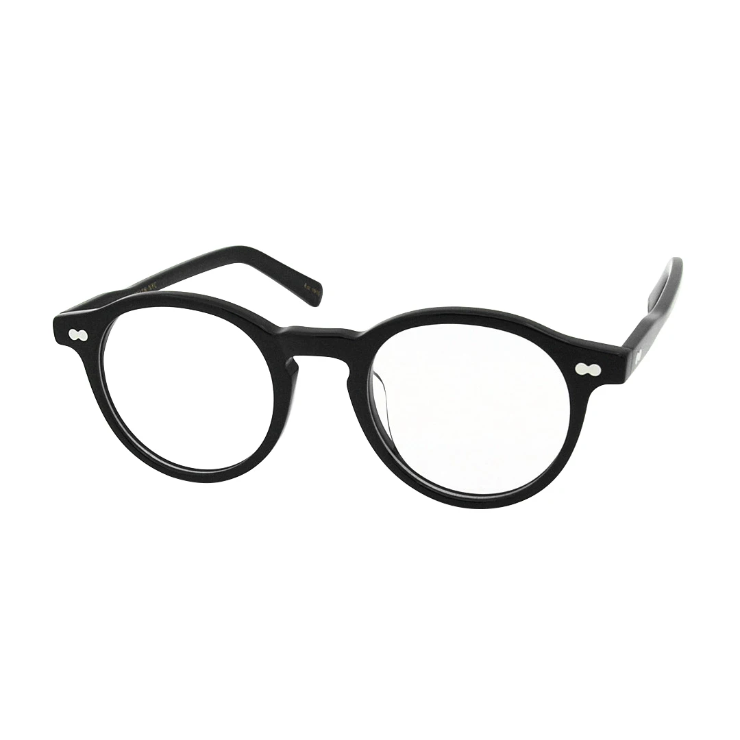 

The New Thickened Plate Glasses Frame European And American Designers The Same Fashion Round Rivet Optical Glasses