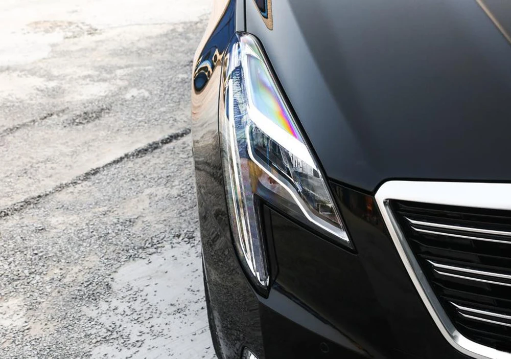 Для Cadillac xts SRX SLS XT5 CT6 CTS ATSL фары автомобиля прозрачные линзы автомобильный брелок крышка