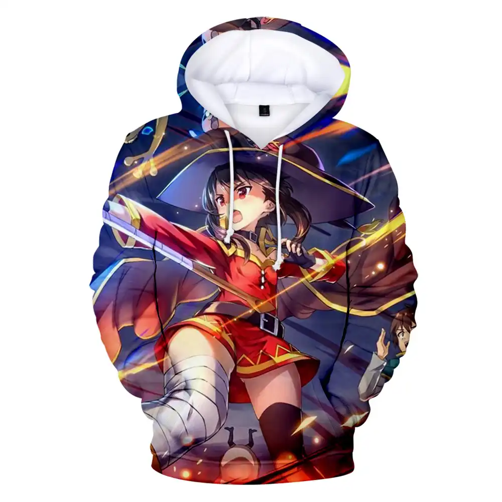 Konosuba hoodie Clearance