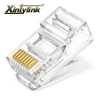 Xintylink rj45 Разъем cat5 cat5e штекер utp модульный терминал 8p8c сеть lan Интернет ethernet кабель rg rj 45 разъем 6U ► Фото 1/6