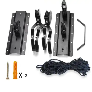 

Sturdy And Durable Bicycle Ceiling Hanger Mountain Bike Display Rack Hook Parking Rack Bicycle Suspension Hanger