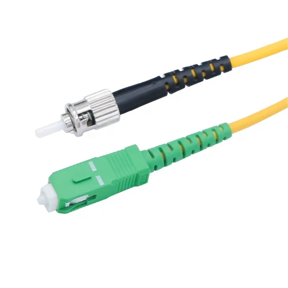 10 шт. SC/APC-ST/UPC Волоконно-оптический патч-корд SM Simplex 1 м 2 м 3 м 5 м 7 м 10 м ST-SCA волоконно-оптический джемпер SX IL