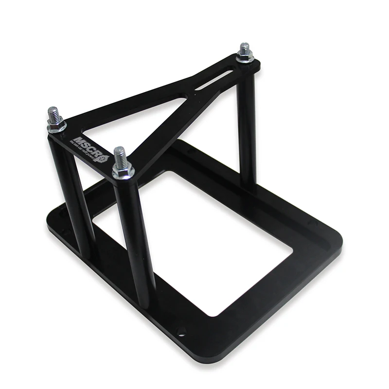 Universal Billet Battery Tray Hold Down Relocation Box For Optima Race