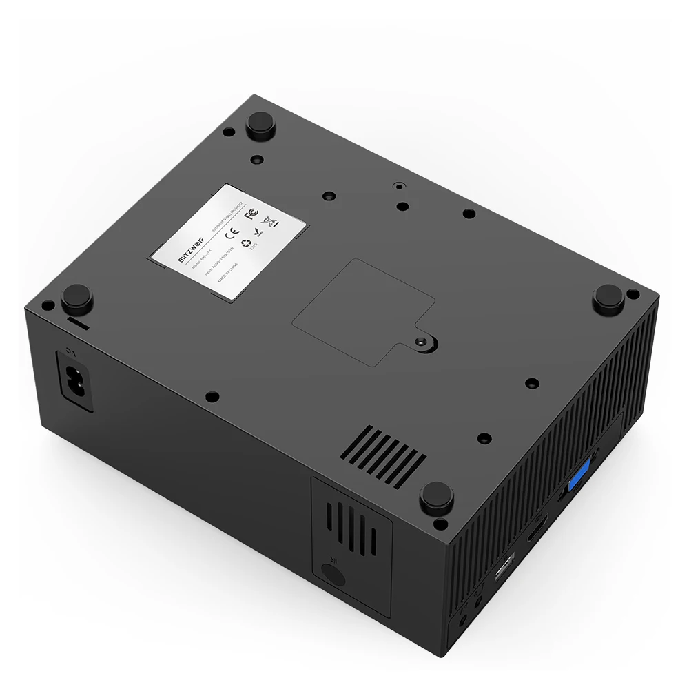  Blitzwolf BW-VP1 LCD Projector 2800 Lumens Support 1080P Input Multiple Ports Portable Smart Home T - 4000116928711