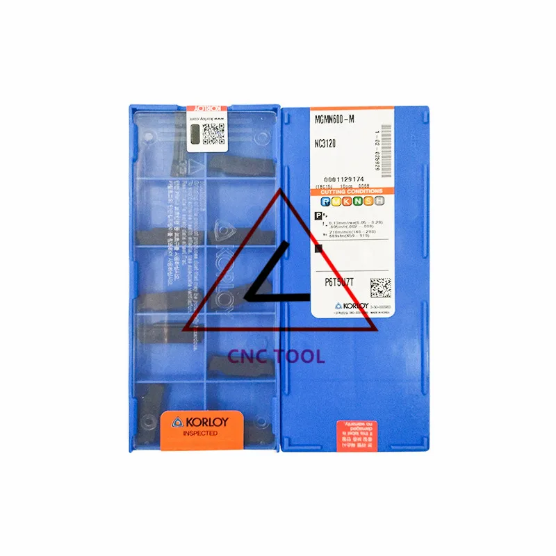 MGMN600M NC3120 10pcs Original Korea KORLOY Cutting Tool