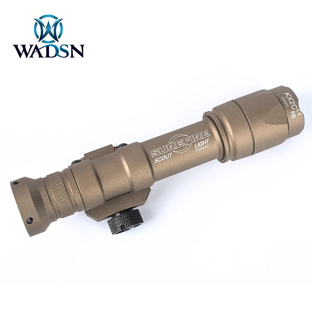 WADSN Surefir M600C Глок для страйкбола фонарики 340 люмен дистанционный двойной