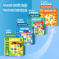 Mideer Children Advanced Sudoku Brain Game Magnets Puzzles Dinosaur Ocean Jungle Sports Leveled Enlightenment Board Game 3Y+ 1