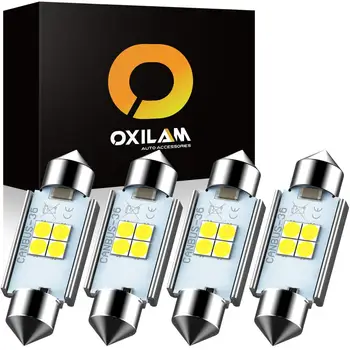 

OXILAM 2x C5W LED Canbus Festoon 31mm 36mm 41mm Car Interior Light For Volkswagen VW Golf 4 5 6 7 Passat B6 B5 B7 Polo Tiguan CC