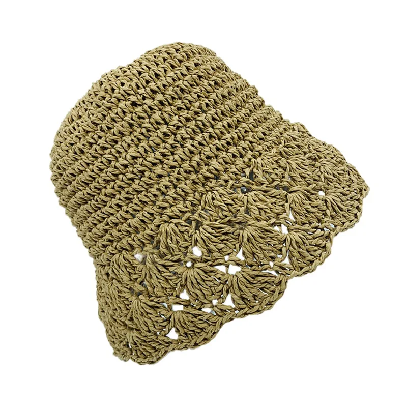 

Sun Hat Wide Brim Bow Decoration Sunshade Beach Hat Outdoor Headdress Hat