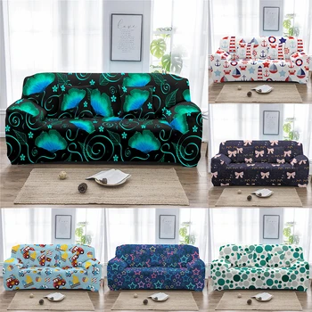 

Seamless Sofa Cover Suitable For Living Room Slipcovers Anti Pet Protection Cover Furniture Protective Cover Non-slip Sofa Cover