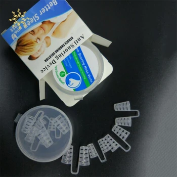 

8Pcs/Box Anti Snore Apnea Nose Clip Anti-Snoring Breathe Aid Stop Snore Device Sleeping Aid Equipment K510