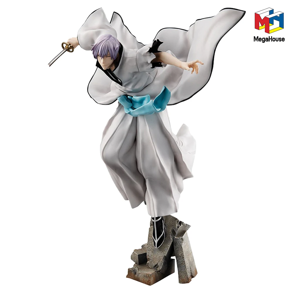 Megahouse оригинальный отбеливатель Ichimaru Gin G.E.M Series статуя Подлинная Коллекционная