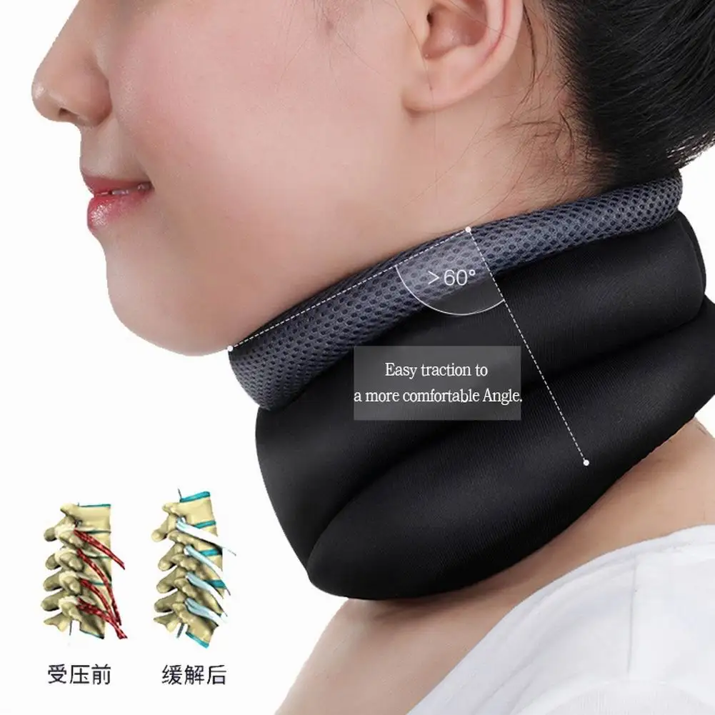 Inflatable Cervical Neck Back Traction Device For Pain Relief Neck