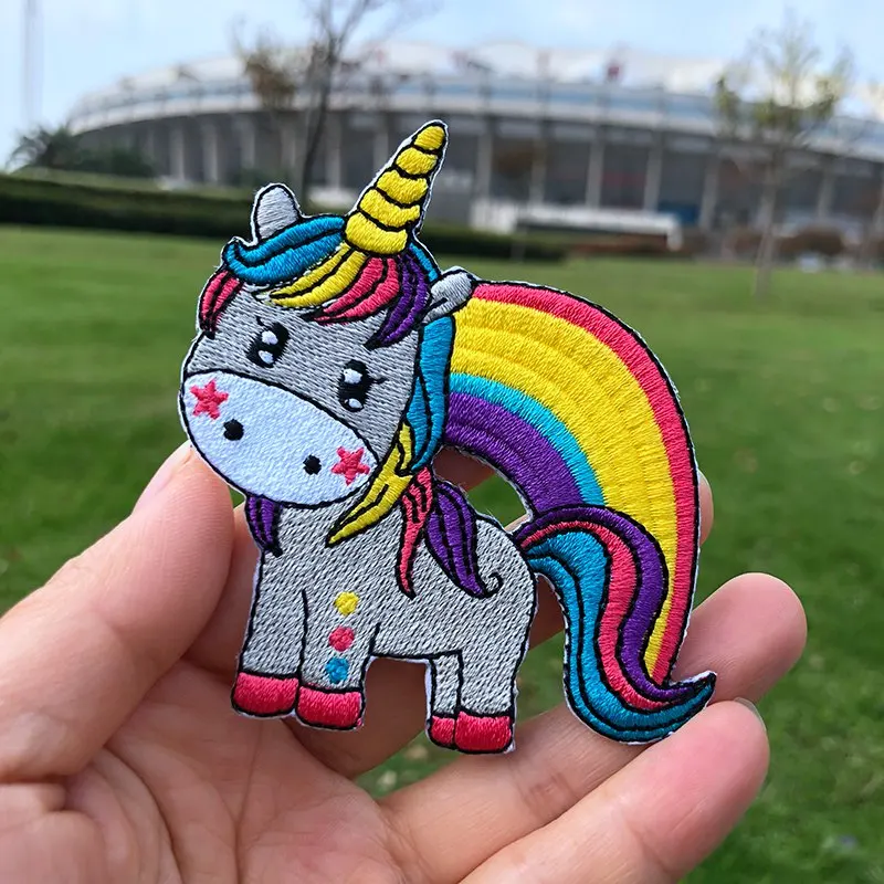 PE3261CT GIZMO Gremlin патч Вышивка Патчи для Костюмы милый кот зверей единорогов; DIY утюг на нашивки на одежду для детей рубашка Декор - Цвет: PE3261CT