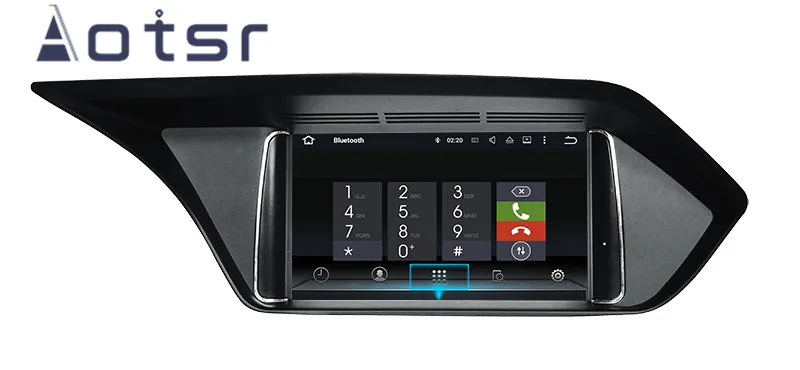 AOTSR 7 дюймовый Android 9 0 GPS навигатор Автомобильный радиоплеер для MERCEDES BENZ E W212 2013 2014