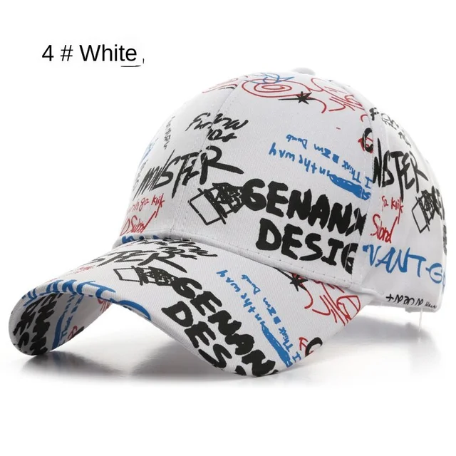 38 Styles Hot Graffiti Baseball Cap Women’s Hat Summer Sun Hat Cotton Men’s Baseball Cap Sports Cap Golf Cap Gorras Hombre 23