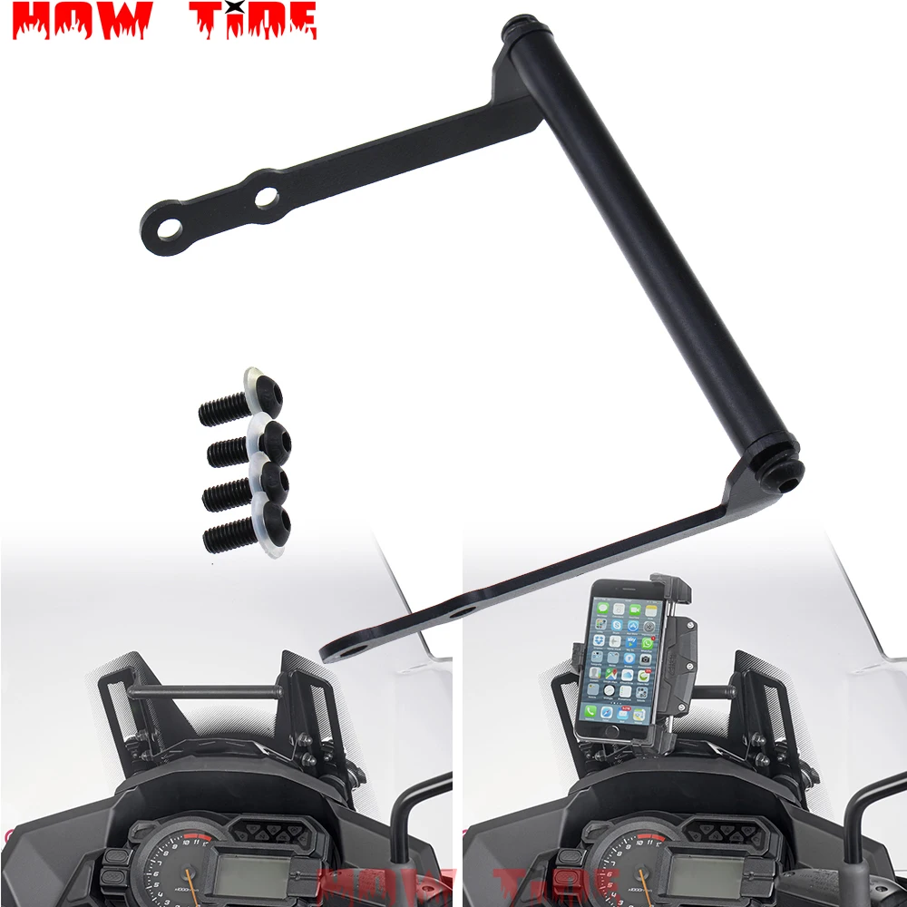 

Motorcycle GPS Smart Phone Navigation Mount Mounting Bracket Adapter Holder for KAWASAKI KLE1000 VERSYS VERSYS1000 2017-2019