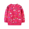 Jumping Meters Fashion Girls Sweatshirts for Autumn Winter Unicorn Baby Sweaters Cotton Rainbow Children's Hoodies Top Clothes ► Photo 2/6