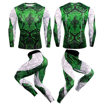 

New Winter Thermal Underwear Sets Men Quick Dry Anti-microbial Stretch Men's Thermo Underwear Male Warm Long Johns Fitness