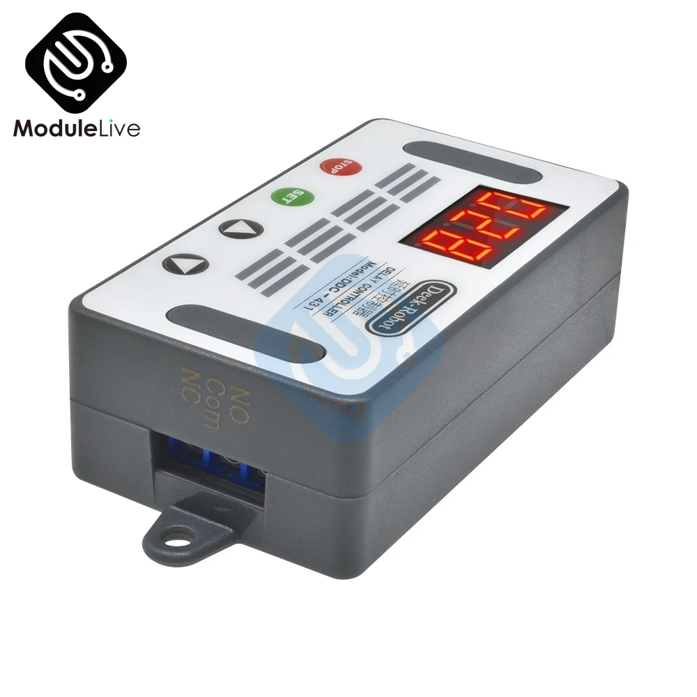 DDC-431 DC 6-30V Micro USB цифровой светодиодный дисплей Автоматизация таймер задержки цикла управления выключения рели временной задержки 6V 9V 12V 24V