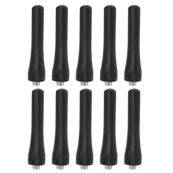 

5/10PCS ST10 Short Soft Antenna 144-430MHZ SMA Female Interface Aerial for UV-5R UV-9RPLUS Walkie Talkie Radio