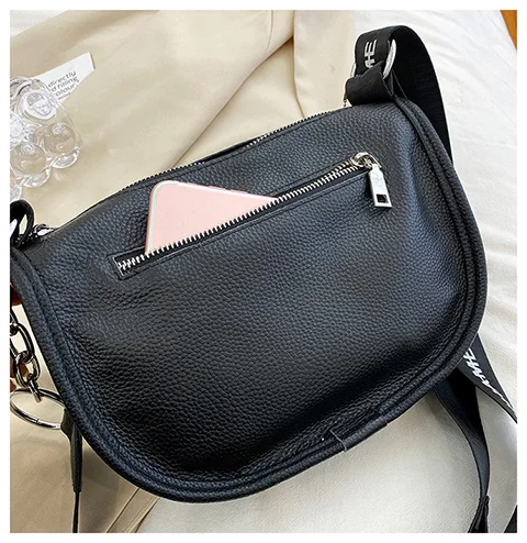 100% Genuine Leather Women Bag Natural Skin Shoulder Bags For  2021 New Shoulder Messenger Women Bag Luxury Simple Shoulder Bags