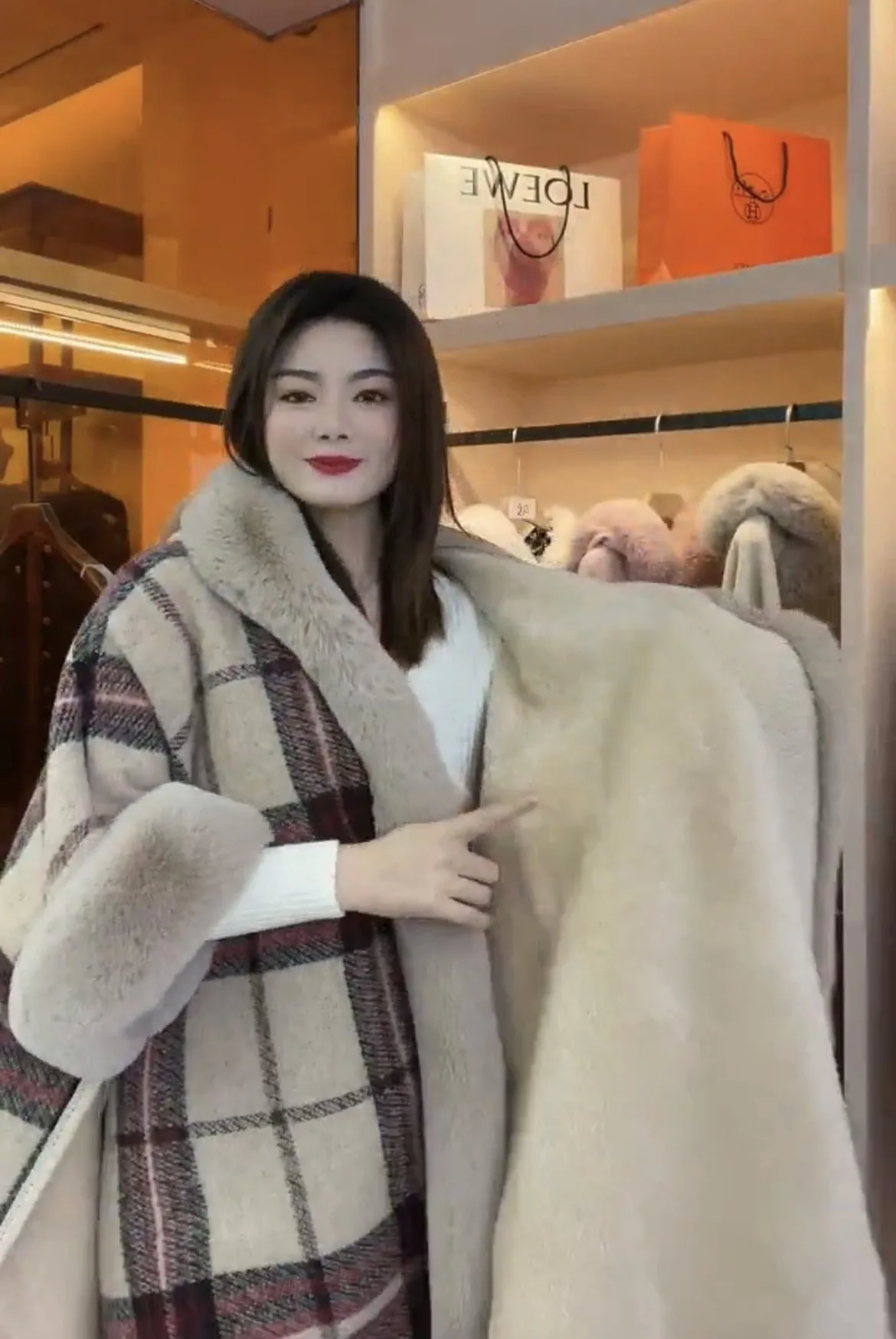 Veste En Effet Laine Gris À Manches Chauve-souris | Manteaux Et Vestes