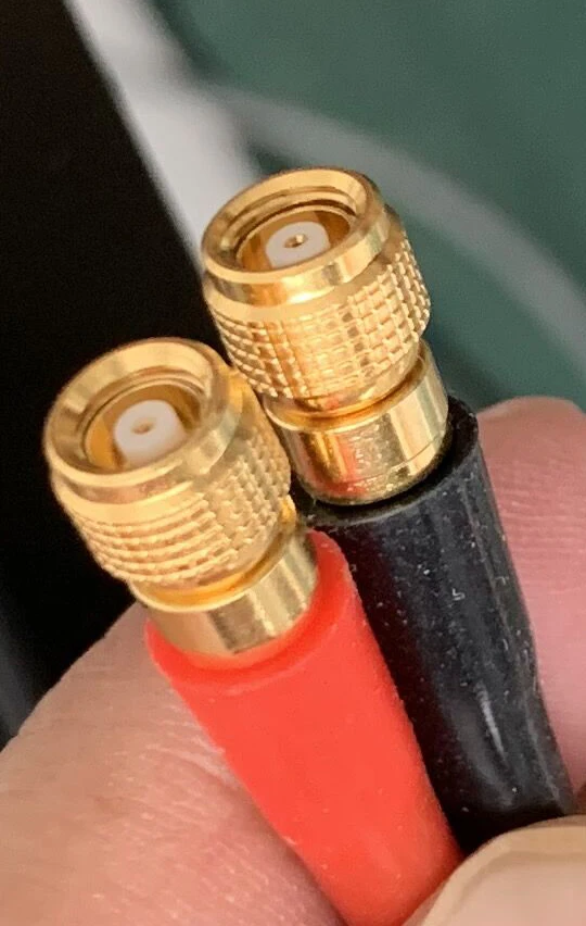 compatible with style LEMO 00 to Subvis Dual Industrial coaxial cable OF NDT ultrasonic cable