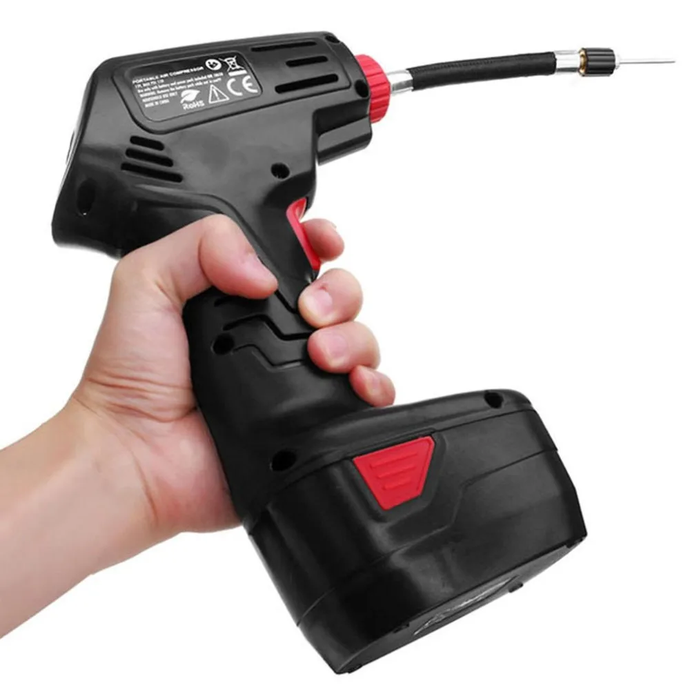 Compressor de ar Pneu de Carro Inflador de ar Acessórios para Ferramentas de Reparo Digital Smart Carro Bomba Portátil Elétrica Led Mod. 187462 5 Bomba inflável