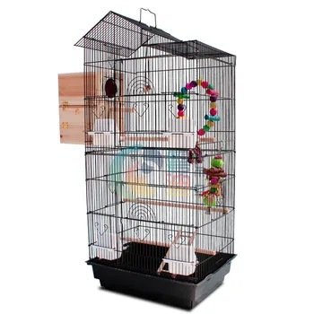

Large luxury metal parrot cage portable pet cage wire cage pet display cage chastity cage bird house bird cage decoration