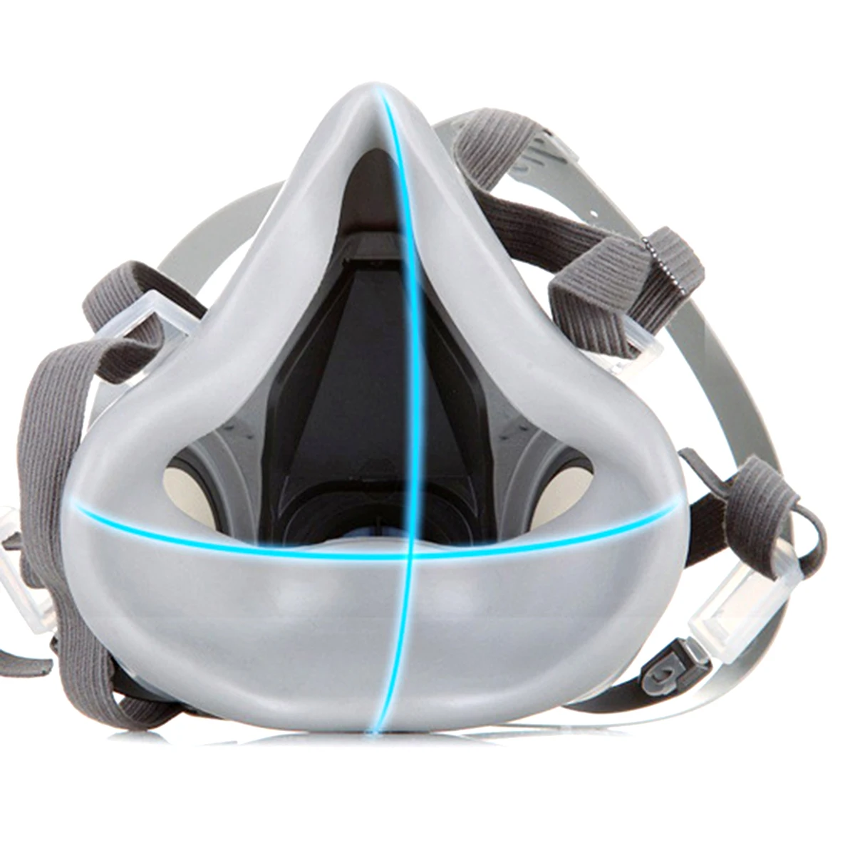 

2019 Half Face Respirator Mask Painting Spraying Safety Work Filter Dust Gas Mask LAboratory Medical Safety Mask