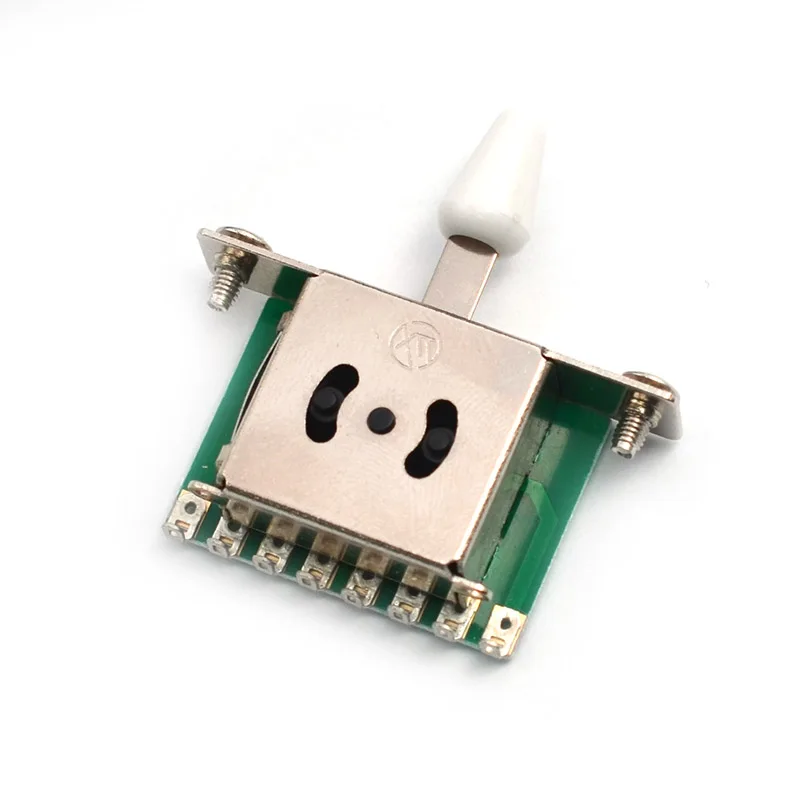 2PC 3 Way Selector Electric Guitar Pickup Switches 8 Legs Guitar Toggle Lever Switches Black/White/Cream